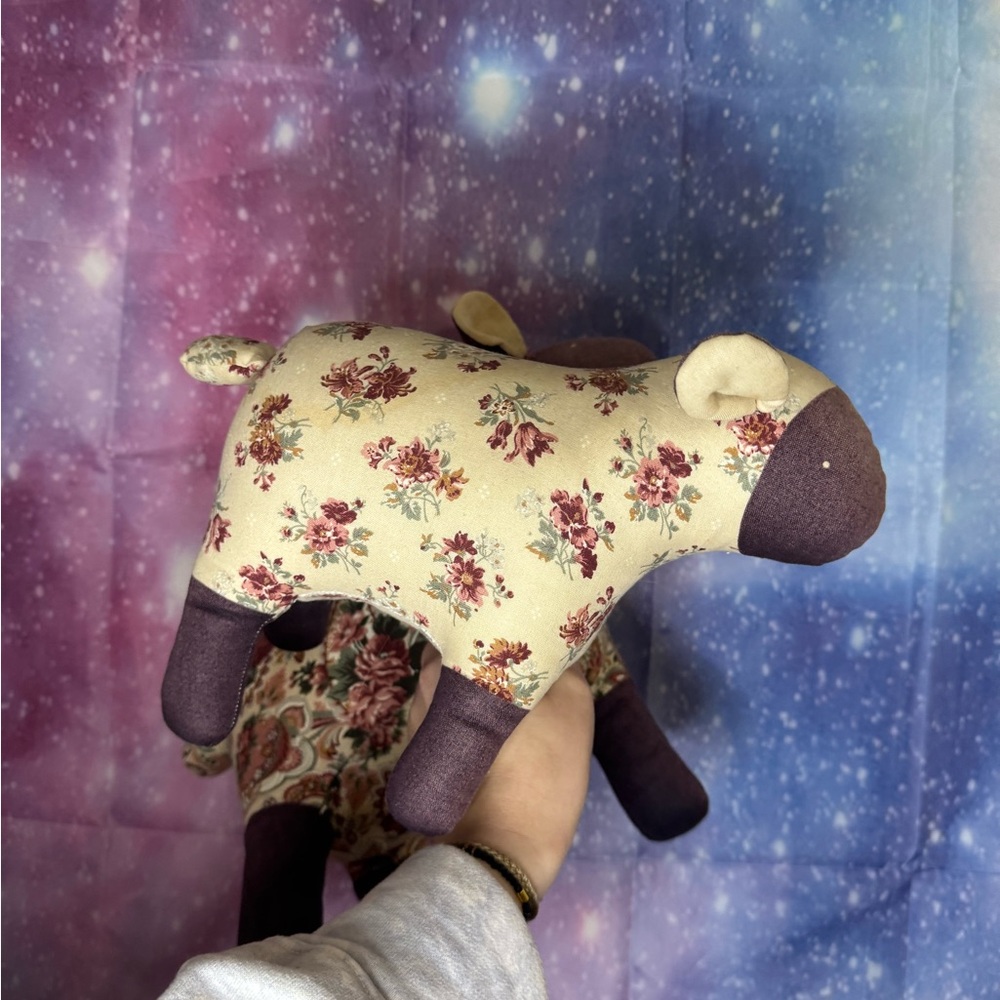 Vintage stuffed plush pattern Sheep/lambs - Picture 3 of 4